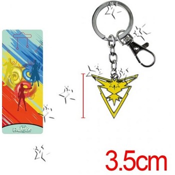 Pokemon Team Instinct key chain