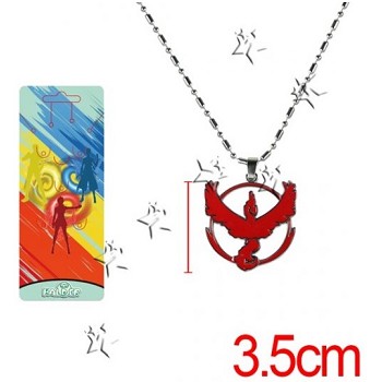 Pokemon Team Valor necklace