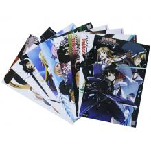 Sword Art Online anime posters(8pcs a set)