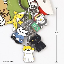 Neko Atsume key chain