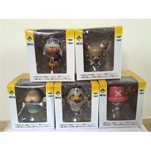 One Piece figures set(5pcs a set)