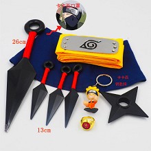 Naruto cosplay weapons a set(9pcs a set)