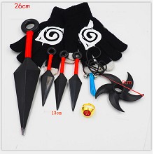 Naruto cosplay weapons a set(8pcs a set)