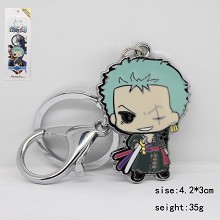 One Piece Zoro key chain