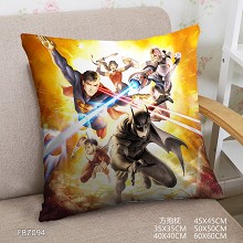 Justice League two-sided pillow