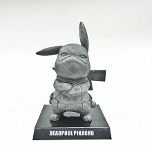 Pokemon pikachu cos Deadpool figure