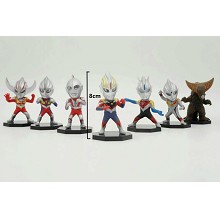 Ultraman figures set(7pcs a set)