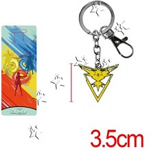 Pokemon Team Instinct key chain