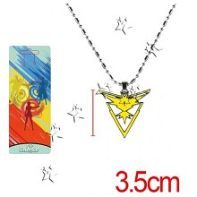 Pokemon Team Instinct necklace