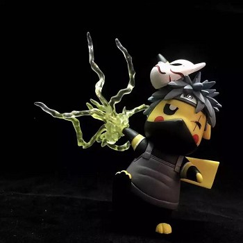 Pokemon pikachu cos Kakashi figure