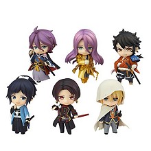 Touken Ranbu Online figures set(6pcs a set)