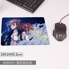 Toaru Kagaku no Railgun mouse pad