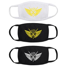 The anime masks set(3pcs a set)