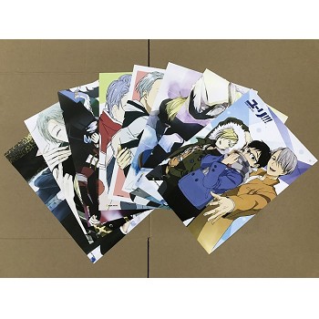 YURI on ICE posters set(8pcs a set)