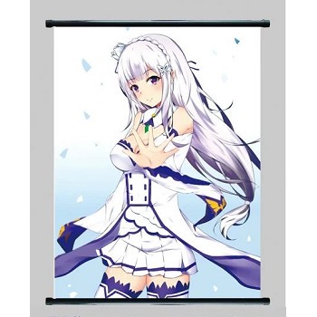 Re:Life in a different world from zero Rem wallscroll