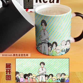 Attack on Titan color change mug cup