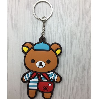 Rilakkuma two-sided key chain