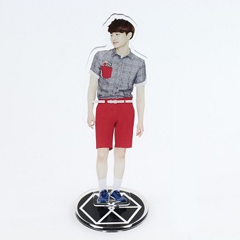 EXO SUHO/Kim Jun-myun acrylic USB LED lamp