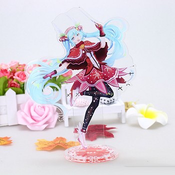 Hatsune Miku anime acrylic USB LED lamp