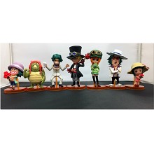 One Piece figures set(7pcs a set)