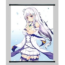 Re:Life in a different world from zero Rem wallscroll