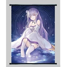 Re:Life in a different world from zero Rem wallscroll