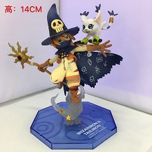 Digital monster Wizarmon figure