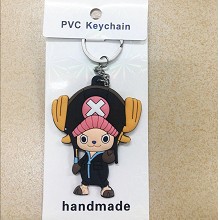 One Piece Chopper two-sided key chain