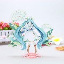 Hatsune Miku anime acrylic USB LED lamp