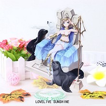 lovelive sunshine acrylic USB LED lamp