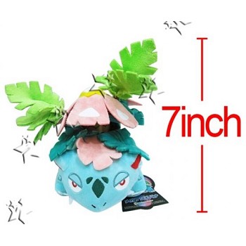 7inches Pokemon Venusaur plush doll