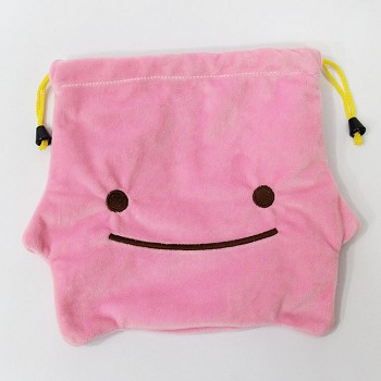 Pokemon plush drawstring bag