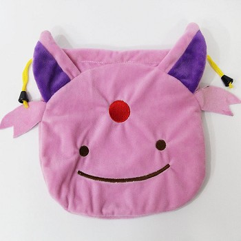 Pokemon plush drawstring bag