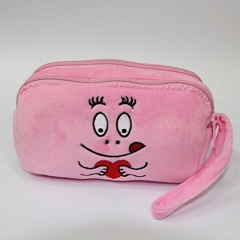 Barbapapa plush wallet coin purse