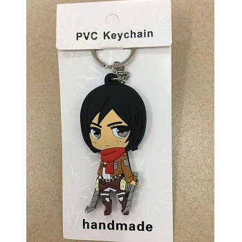 Attack on Titan Mikasa key chain