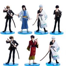 Gintama anime figures(7pcs a set)