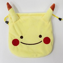 Pokemon plush drawstring bag