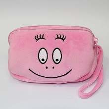 Barbapapa plush wallet coin purse