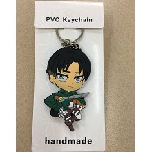 Attack on Titan Levi key chain