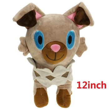 12inches Pokemon Rockruff plush doll