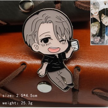 Yuri on ice pin brooch