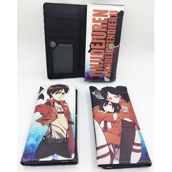 Attack on Titan long wallet