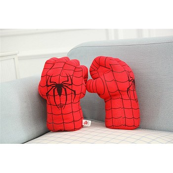  Spider man plush gloves a pair 