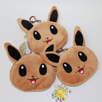 Pokemone plush wallets set(3pcs a set)