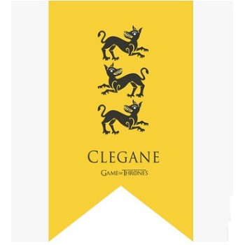 Game of Thrones CLEGANE cos flag