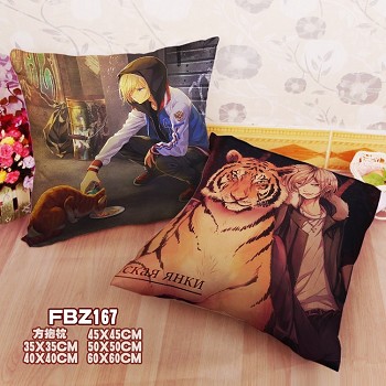 Yuri on ice two-sided pillow