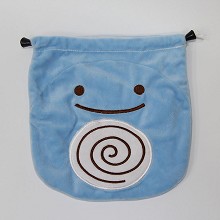 Pokemon plush drawstring bag