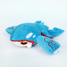 8.8inches Pokemon kyogre plush doll