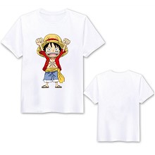 One Piece Luffy cotton t-shirt