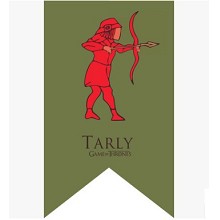 Game of Thrones TARLY cos flag